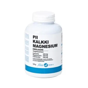 Aboa Medica Pii-Kalkki-Magnesium-Emäsjauhe 120g