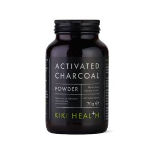 Kiki Health Aktiivihiilijauhe poistaa tehokkaasti epätoivottuja aineita niin sisäisesti kuin ulkoisesti.