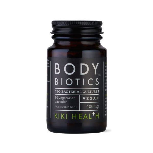 Kiki Body Biotics on eläviä maaperäbakteereita (SBO, Soil Based Organisms) sisältävä edistyksellinen maitohappobakteerivalmiste.