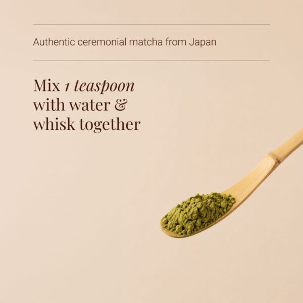 Kiki Matcha-jauhe on seremoniatasoinen luomu matcha tee