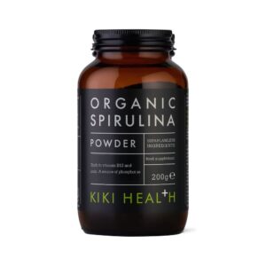 Kiki Health luomulaatuinen spirulinajauhe