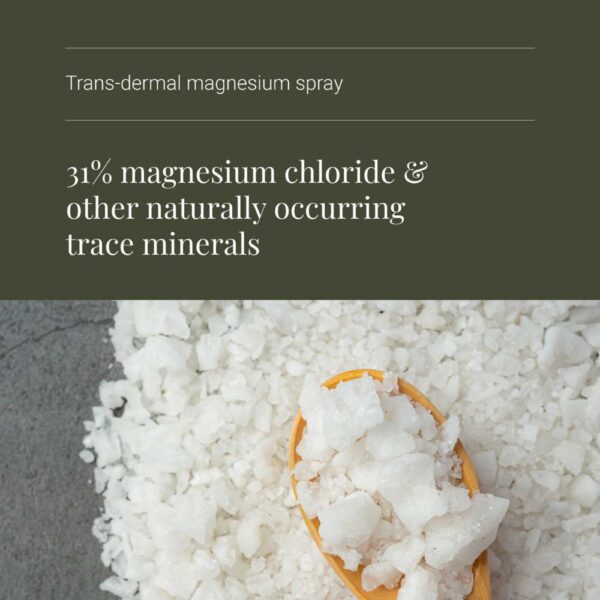 KIKI Health Magnesium -suihke on helposti imeytyvä, 100% luonnollinen magnesiumöljysuihke ulkoiseen käyttöön.