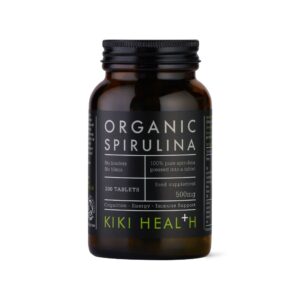 Kiki Health luomu spirulina tabletit, 200 kpl pakkaus.