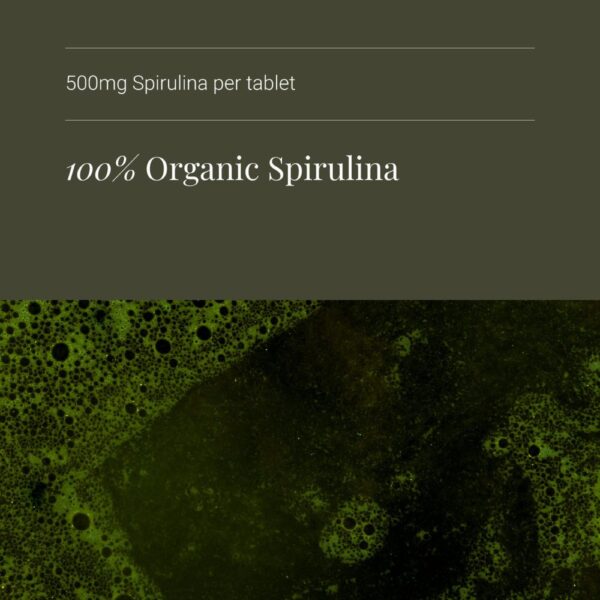 Kiki Health luomu spirulina tabletit, 200 kpl pakkaus.