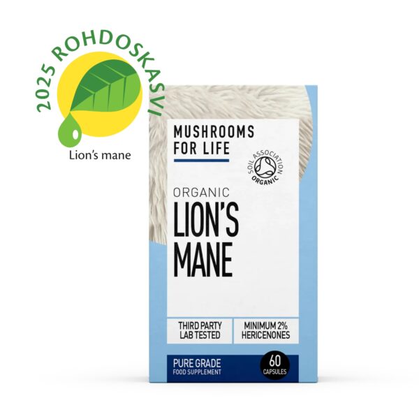 luomu lions mane kapseli