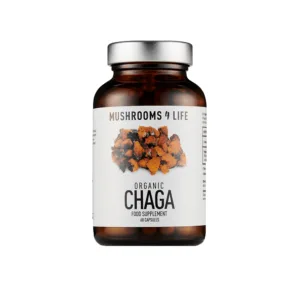 Mushrooms 4 Life Chaga Organic 60 Kaps