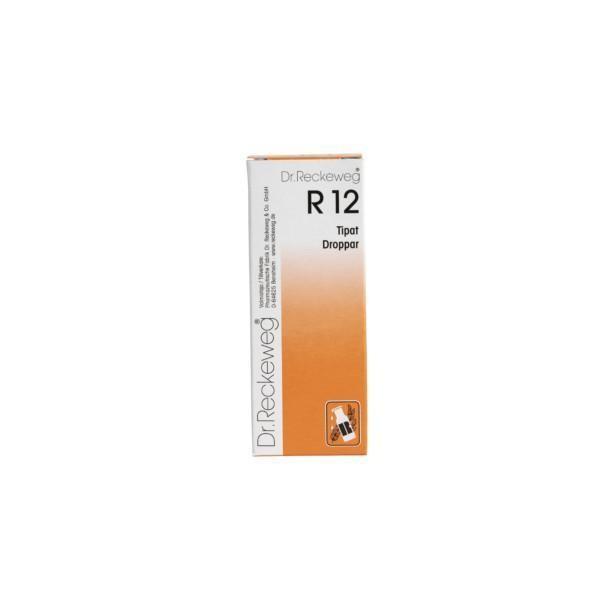 Reckeweg R12 homeopaattiset tipat