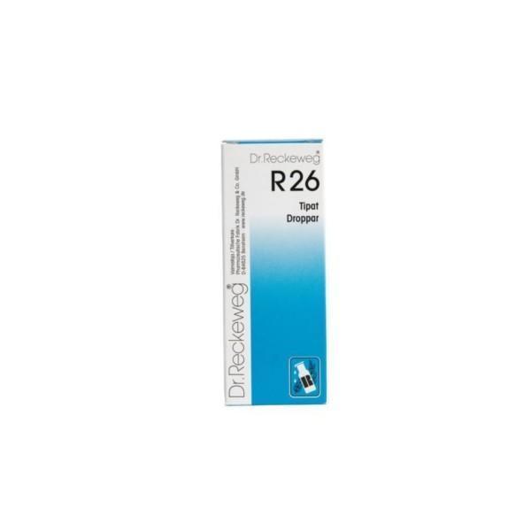 Reckeweg R26 homeopaattiset tipat