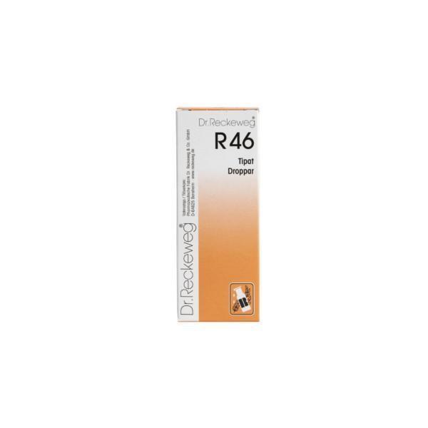Reckeweg R46 homeopaattiset tipat