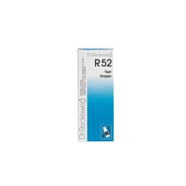 Reckeweg R52 homeopaattiset tipat