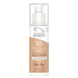 Alga Maris Sävyttävä aurinkovoide kasvoille, beige SK30 50 ml