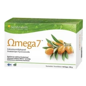 Valioravinto Omega7 Tyrniöljykapseli  150kpl