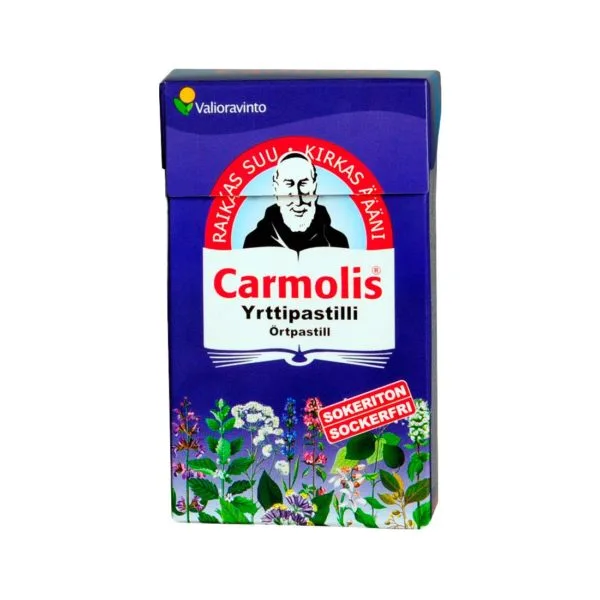 Carmolis pastilli, sokeriton 45 g
