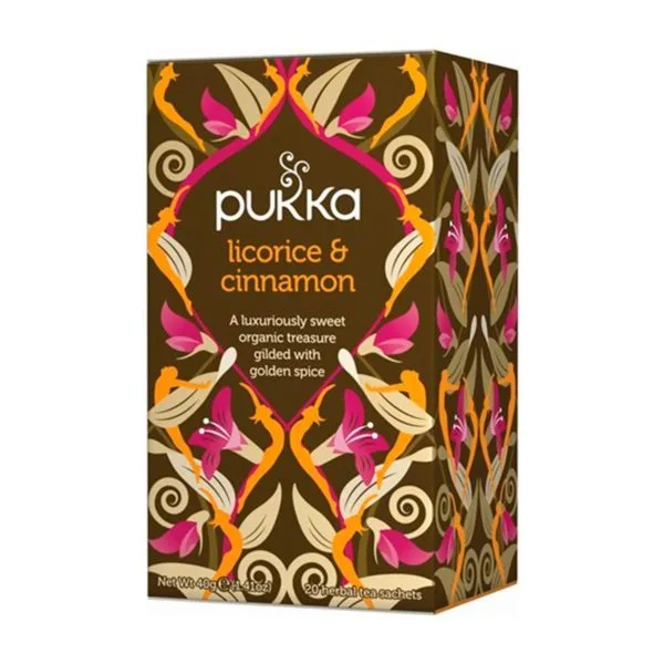 Pukka Tee Licorice & Cinnamon 20pss 40g
