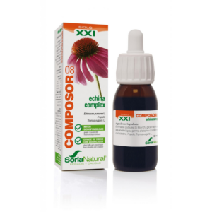 Soria Natural Composor 8 Echina on tehokas ja luonnollinen nestemäinen ravintolisä, joka tukee vastustuskykyä ja lievittää ylähengitystieinfektioita.