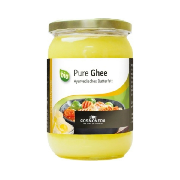 Cosmovedan kirkastettu voi, eli ghee, 500g purkissa