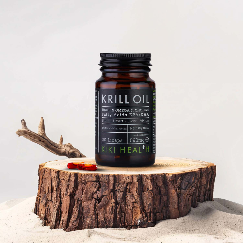 Kiki Health Krilliöljy on tehokas ja helposti imeytyvä omega-3-lisä