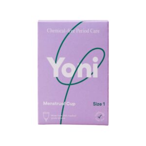 Yoni Kuukautiskuppi koko 1 on hypoallergeeninen ja lateksivapaa