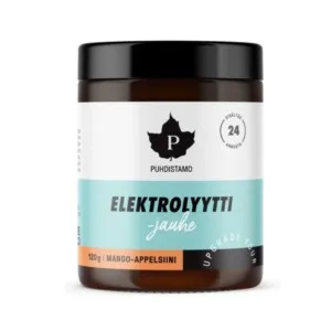 Puhdistamo Elektrolyyttijauhe Mango-Appelsiini 120g