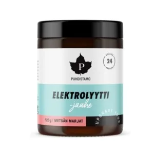 Puhdistamo Elektrolyyttijauhe Metsän Marjat 120g