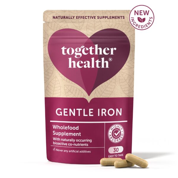 Together Health Gentle Iron vegaaninen ja luonnollinen rautavalmiste