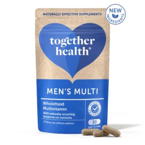 Together Men's Multi miesten luonnollinen ja vegaaninen monivitamiini