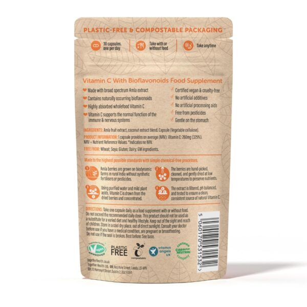 Together Vitamin C luonnollinen ja vegaaninen C-vitamiini