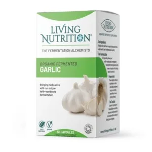Living Nutrition Fermentoitu Valkosipuli (Garlic) 60 kaps