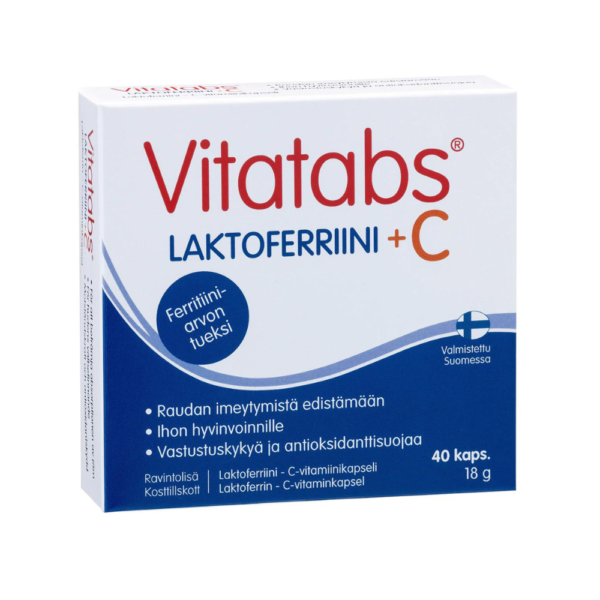 vitatabs laktoferriini + c-vitamiini