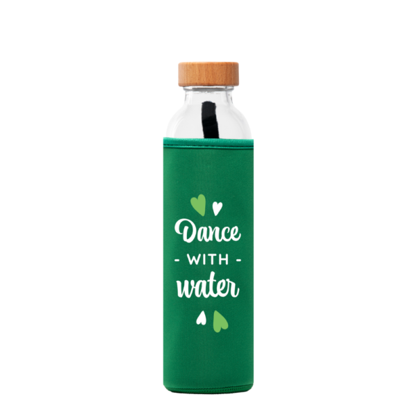 flaska vihreä lasipullo