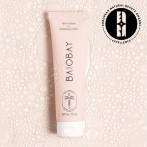 Baiobay Body Scrub luonnollinen vartalokuorinta kuorii ihosta silkkisen pehmeän