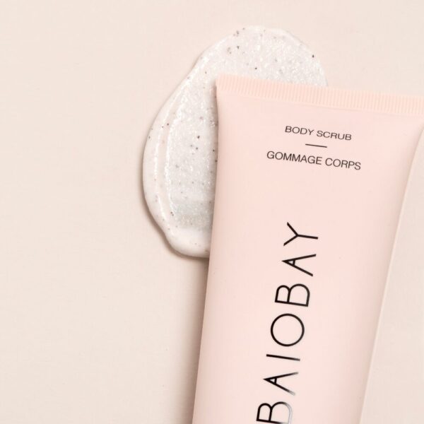 Baiobay Body Scrub luonnollinen vartalokuorinta kuorii ihosta silkkisen pehmeän