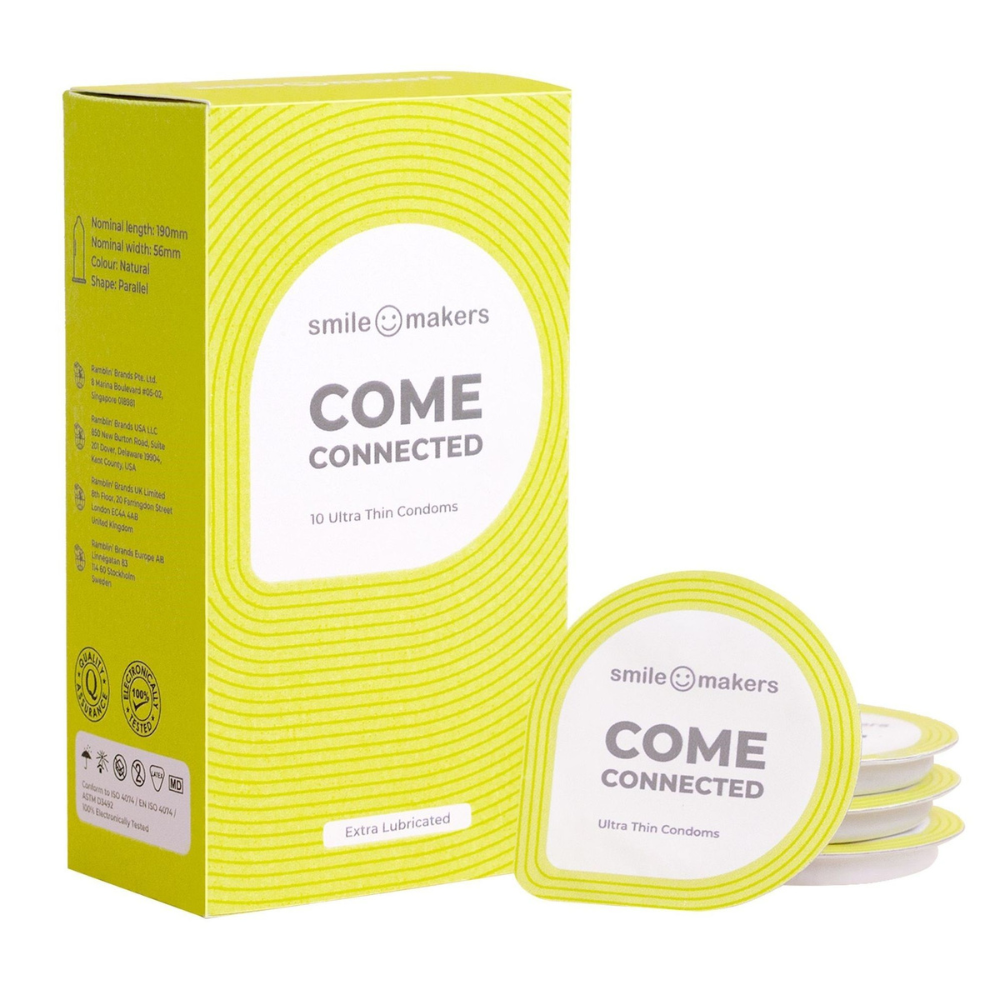 smile makers come connected condom