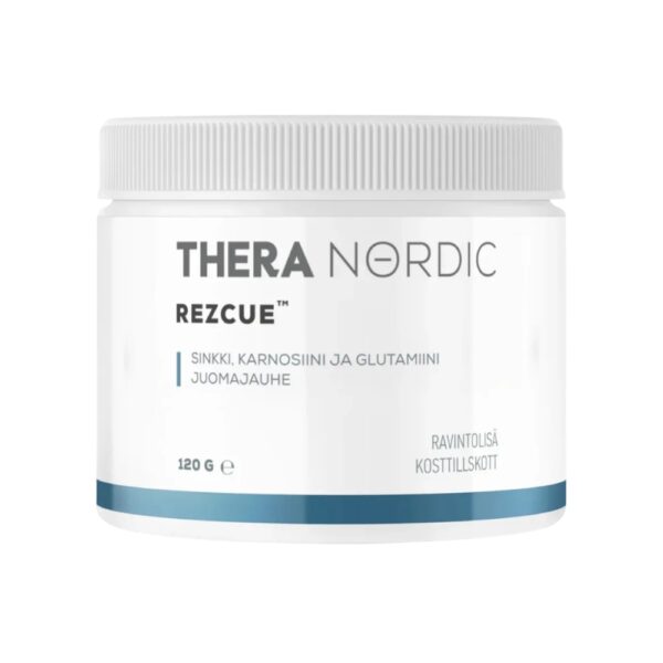 Thera Nordic Rezcue Sinkkikarnosiini + L-Glutamiinijauhe