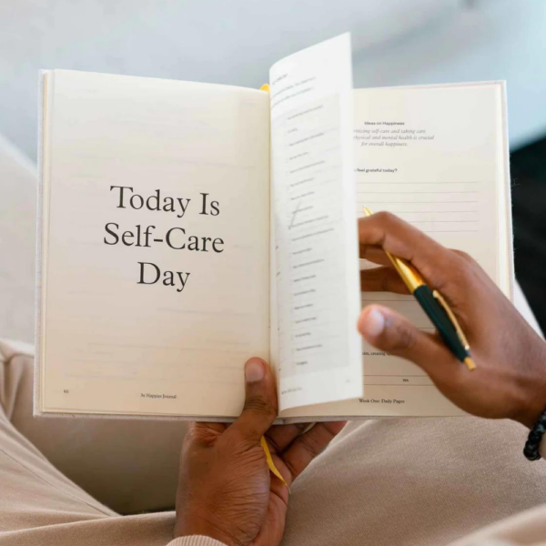 3 x happier journal Prince EA self care