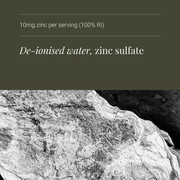 Kiki Ionic Zinc on nestemäinen mineraalivalmiste, joka sisältää sinkkiä ionisoidussa, hyvin biosaatavassa muodossa.