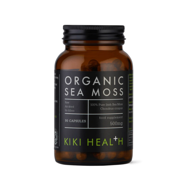 KIKI Health Irlanninsammal Irish Sea Moss sisältää luonnollisesti jodia