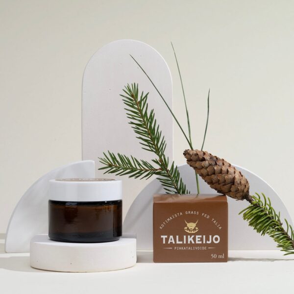 Kolme Cosmetics Talikeijo pihkatalivoide syväkosteuttaa ja ravitsee kaikkia ihotyyppejä