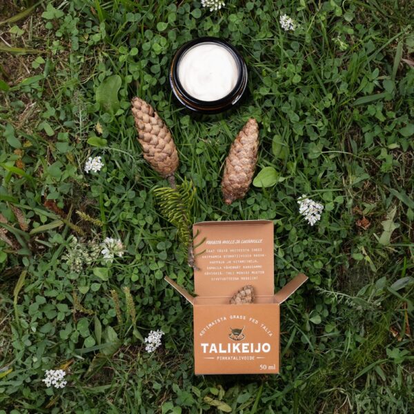 Kolme Cosmetics Talikeijo pihkatalivoide syväkosteuttaa ja ravitsee kaikkia ihotyyppejä