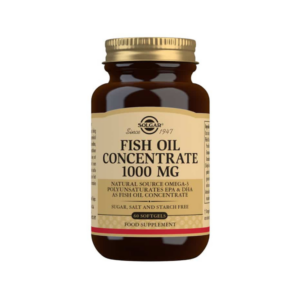 Solgar fish oil concentrate 1000 mg on kalaöljyvalmiste