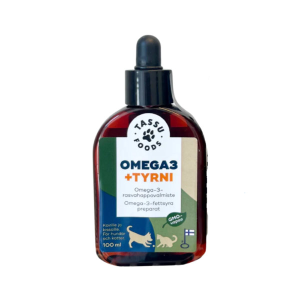 Tassu Foods Omega3 + Tyrni kissoille ja koirille