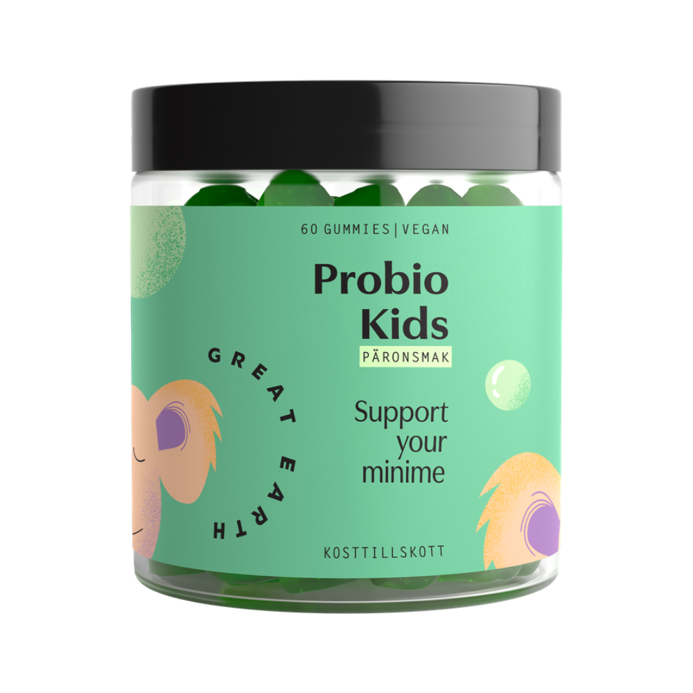 Great Earth Probio Kids on herkullinen lasten maitohappobakteerivalmiste