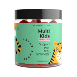 Great Earth Multi Kids Gummies on herkullinen pureskeltava monivitamiinivalmiste lapsille.