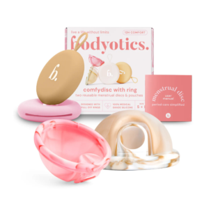 Bodyotics kestokuukautissuoja pink/beige