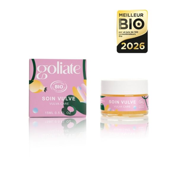 Goliate Regenerating Vulva Care -voide ravitsee, rauhoittaa ja kosteuttaa ihoa, tukien intiimialueen hyvinvointia.