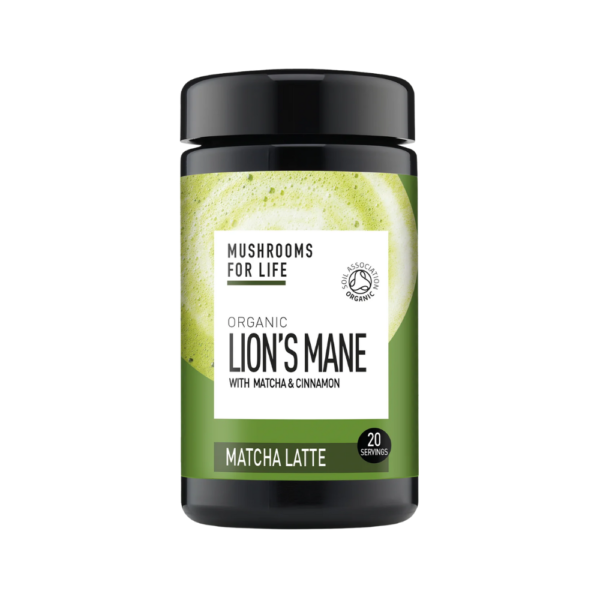 Mushroom's for Life Lion's Mane matcha-latte juomajauhe