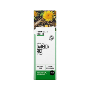 Botanicals for Life luomu voikukanjuuriuute tukee ruoansulatusta