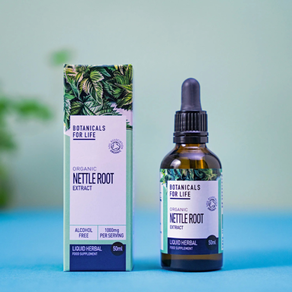 Botanicals for Life luomu nokkosenjuuriuute tukee kehon elinvoimaa