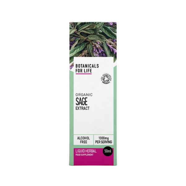 Botanicals For Life luomu salviauute tukee naisellista hyvinvointia