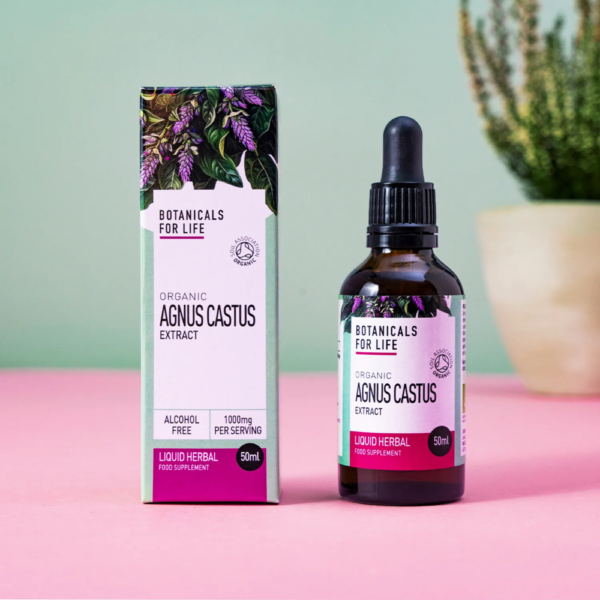 Botanicals For Life luomu siveydenpuu-uute tukee naisellista hyvinvointia